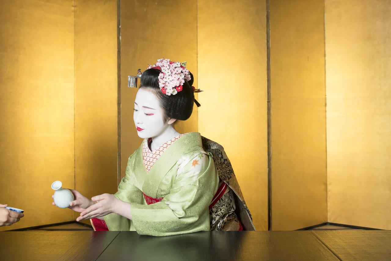 Kamishichiken Oku Hotell Kyoto Exteriör bild