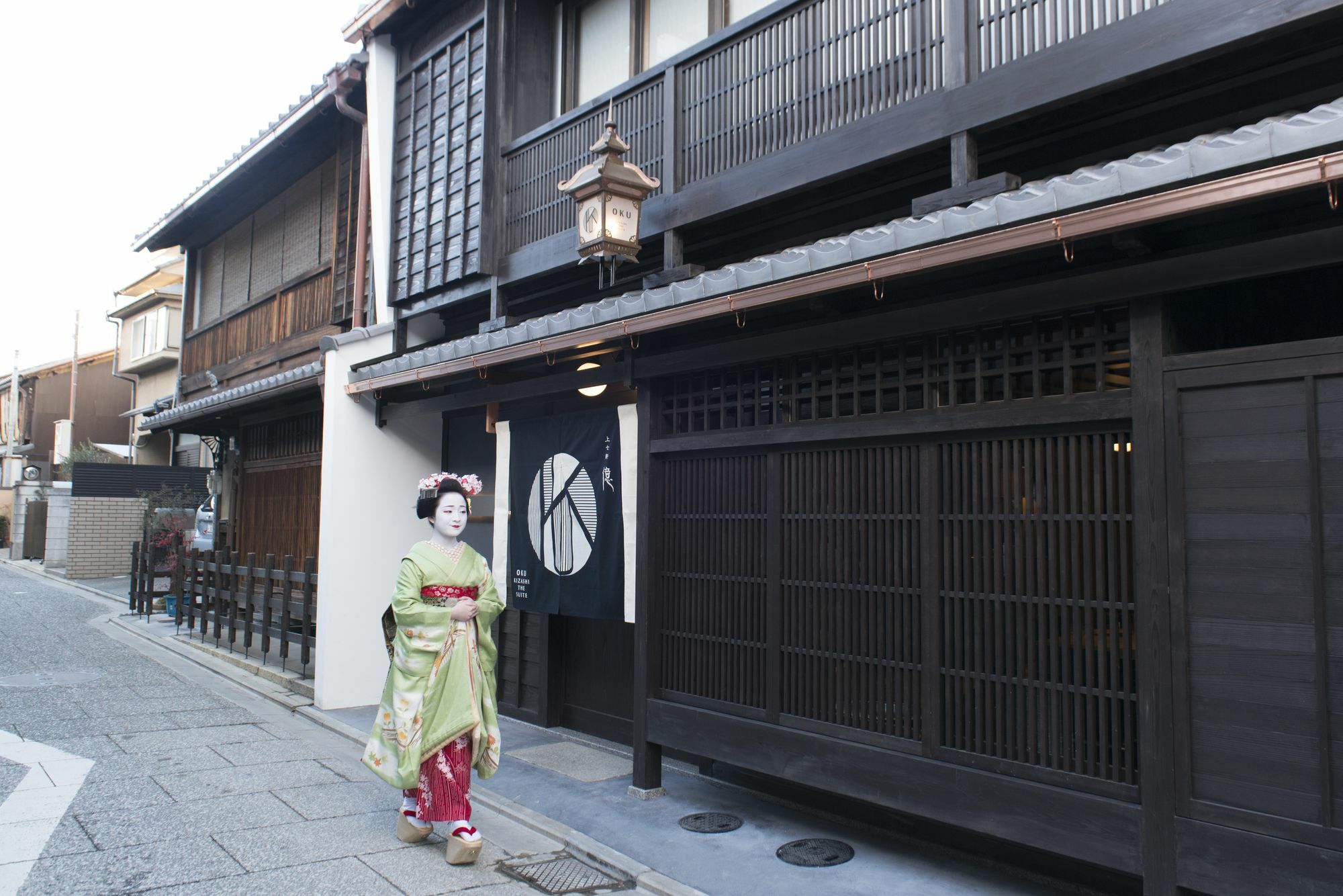 Kamishichiken Oku Hotell Kyoto Exteriör bild